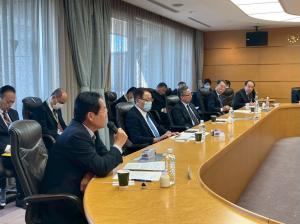 12月23日群馬県知事と群馬県市長会との意見交換会