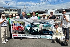 Sｌ信越号（安中駅）