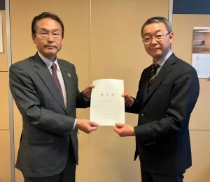 1月19日道の駅整備の要望書