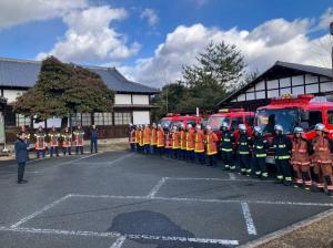 1月24日文化財防火デーに伴う防火訓練3