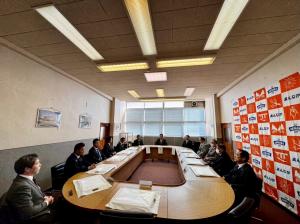 2月17日安中市新庁舎建設事業寄附2