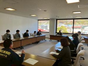 2月19日市長と広報主任との意見交換会2