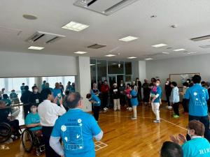 2月22日第5回安中磯部 恵みの湯ボッチャ大会