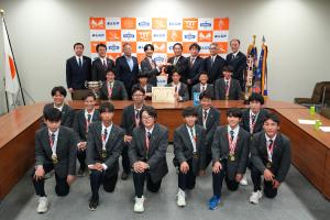 安中市文化スポーツ賞　新島学園中学校ソフトボール部