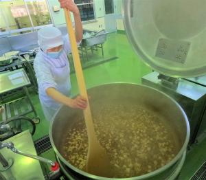 麻婆豆腐のできあがり