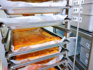 焼きたての玉子焼き