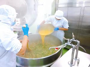 卵を入れています