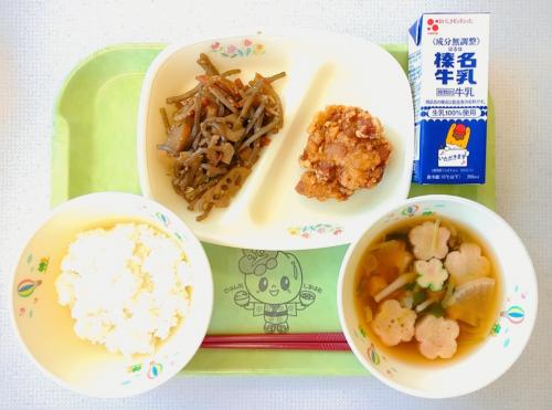 3月12日の小学校の給食