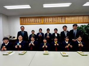 2月26日安中市立第一中学校3