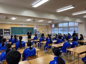 2月27日安中市立第二中学