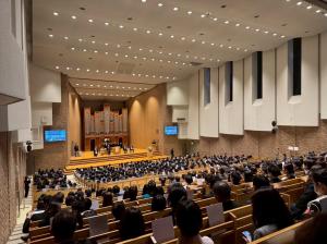 3月2日新島学園高校卒業式2