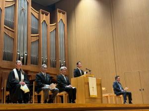 3月2日新島学園高校卒業式4