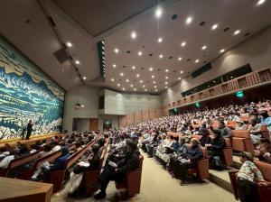 3月7日安中総合学園高校和太鼓部「飛翔」2