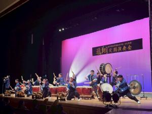 3月7日安中総合学園高校和太鼓部「飛翔」　3