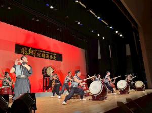 3月7日安中総合学園高校和太鼓部「飛翔」4