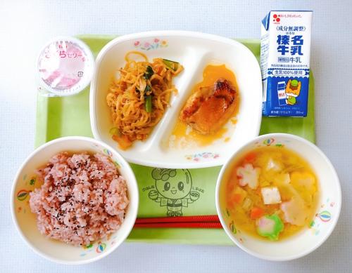 3月23日小学校の給食