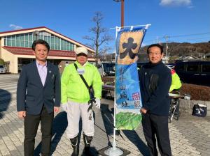 3月8日松井田城址現地説明会