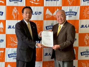 3月12日信越本線安中・磯部駅間における新駅の設置に関する要望書