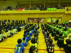 3月15日安中市小学生バレーボール交流大会2