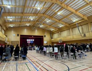 3月24日安中市立小学校卒業証書授与式3