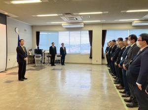 ４月１日年度始め式及び辞令交付式