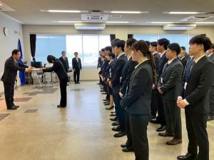 ４月１日年度始め式及び辞令交付式2