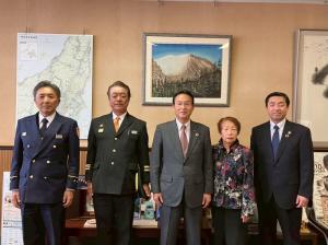 ４月2日安中市消防団長辞令交付式3
