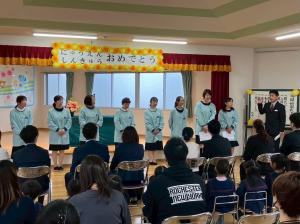 ４月4日白鳩保育園入園式3