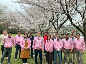 ４月4日後閑城址公園桜まつり2