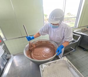 蒸しパンを作る