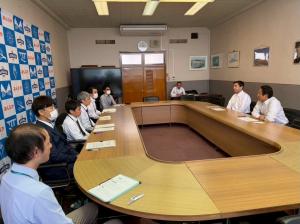 ４月17日新任係長との意見交換会