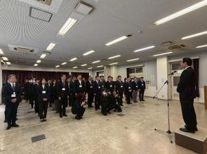 ４月22日安中市長初登庁5