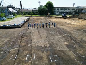 発掘前の東山道