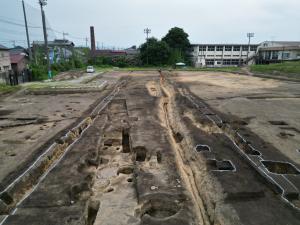 発掘時の東山道