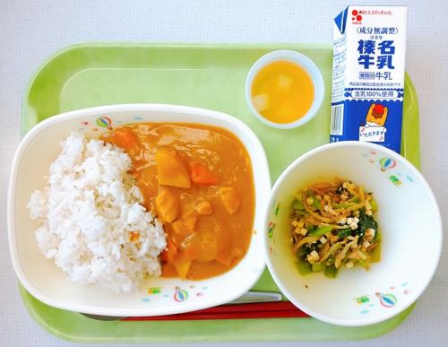 5月7日の給食