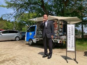 ４月28日移動販売車