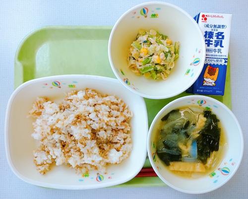 5月25日の給食