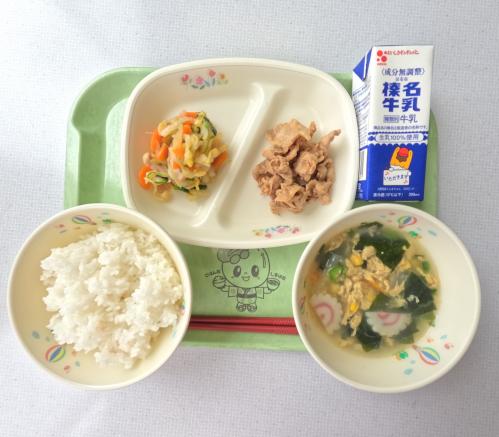6月18日の給食