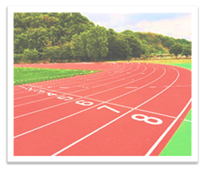 陸上8レーントラック