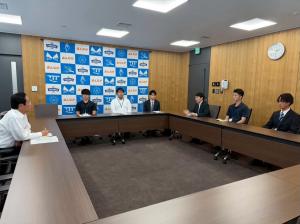 6月22日市長と新規採用職員