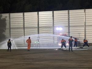 6月22日高崎市等広域支部消防ポンプ操法競技大会1