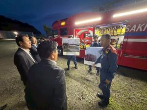 6月22日高崎市等広域支部消防ポンプ操法競技大会3