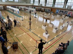 6月26日安中造形美術協会70周年記念展開会式2