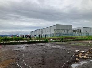 6月27日田中田・久保田遺跡　現地説明会2