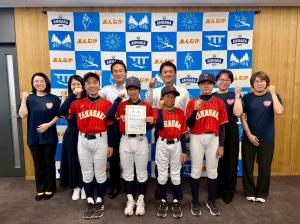 6月29日中学女子軟式野球2