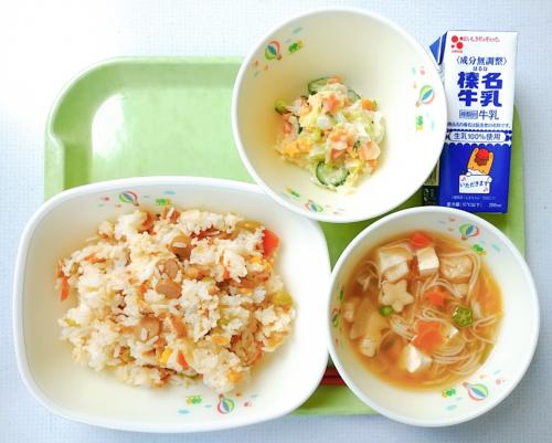 ７月７日の給食