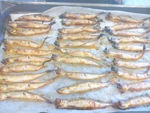 ししゃもの七味焼き