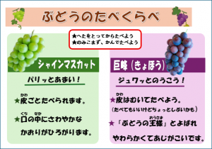 クラスにはいふしたチラシ