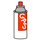 カセットボンベ・スプレー缶の画像