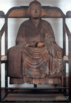 栄朝禅師木像の画像